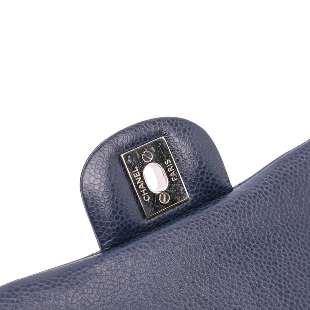 Pre-Loved Chanel Medium Classic Caviar Double Flap - Picture 8 of 11